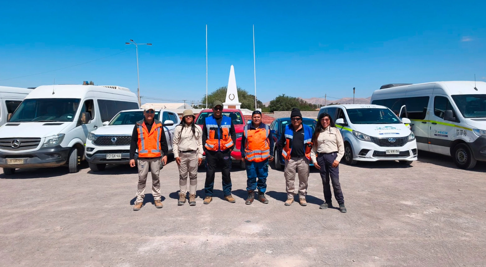 Equipo Transyt en operación