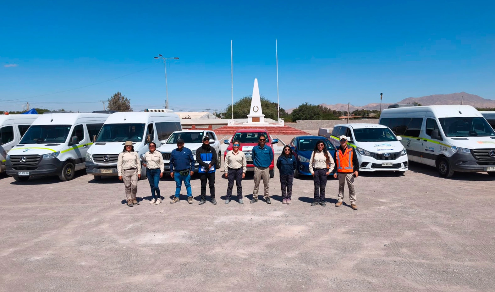 Equipo Transyt y vehículos