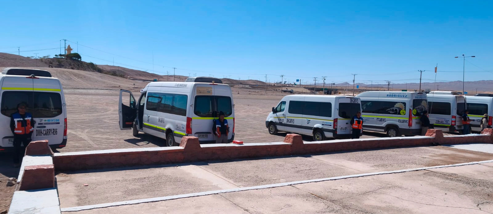 Vehículo Transyt en operación