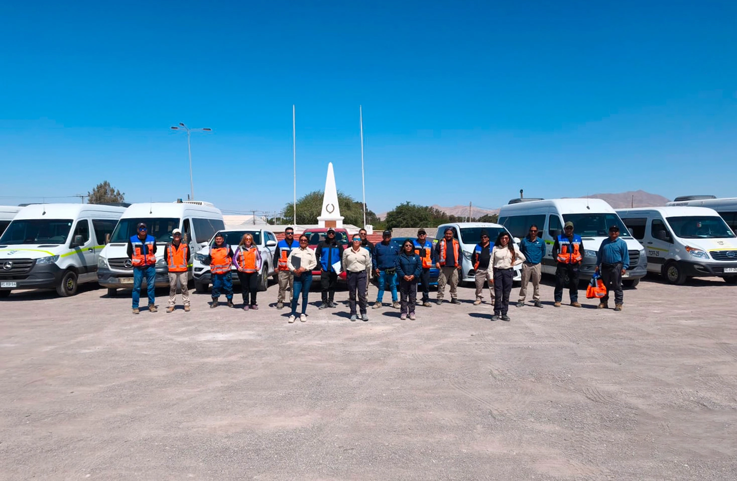 Equipo TRANSYT en operación
